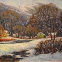 Helen Gundlach - Oil Painting - Winter in the Valley
