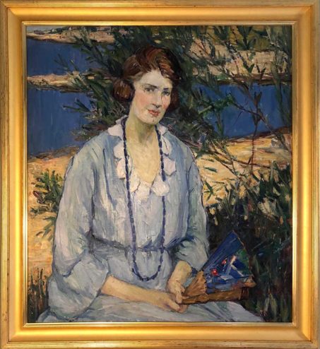 Agnes Richmond - Painting - Portrait of Lillian